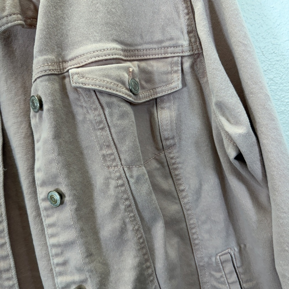 new directions Dusty Rose Denim Jacket - Picture 3 of 8